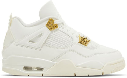 Wmns Air Jordan 4 Retro 'Metallic Gold'