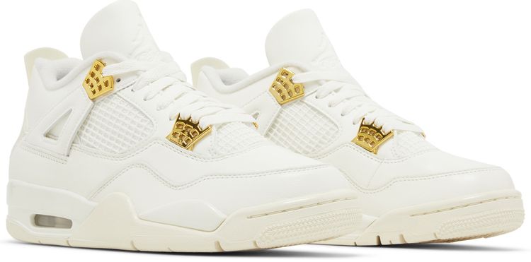 Wmns Air Jordan 4 Retro 'Metallic Gold'