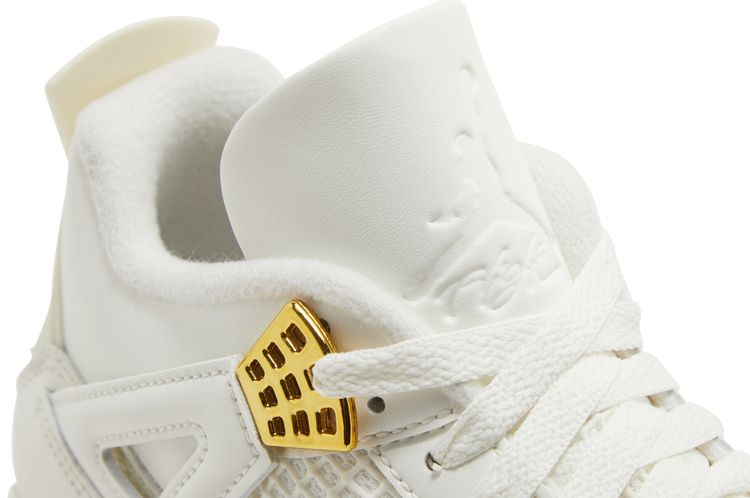 Wmns Air Jordan 4 Retro 'Metallic Gold'