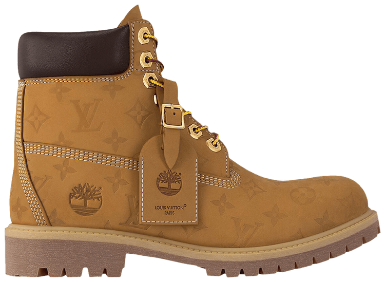 Louis Vuitton x 6 Inch Ankle Boot 'Embossed Monogram - Wheat'